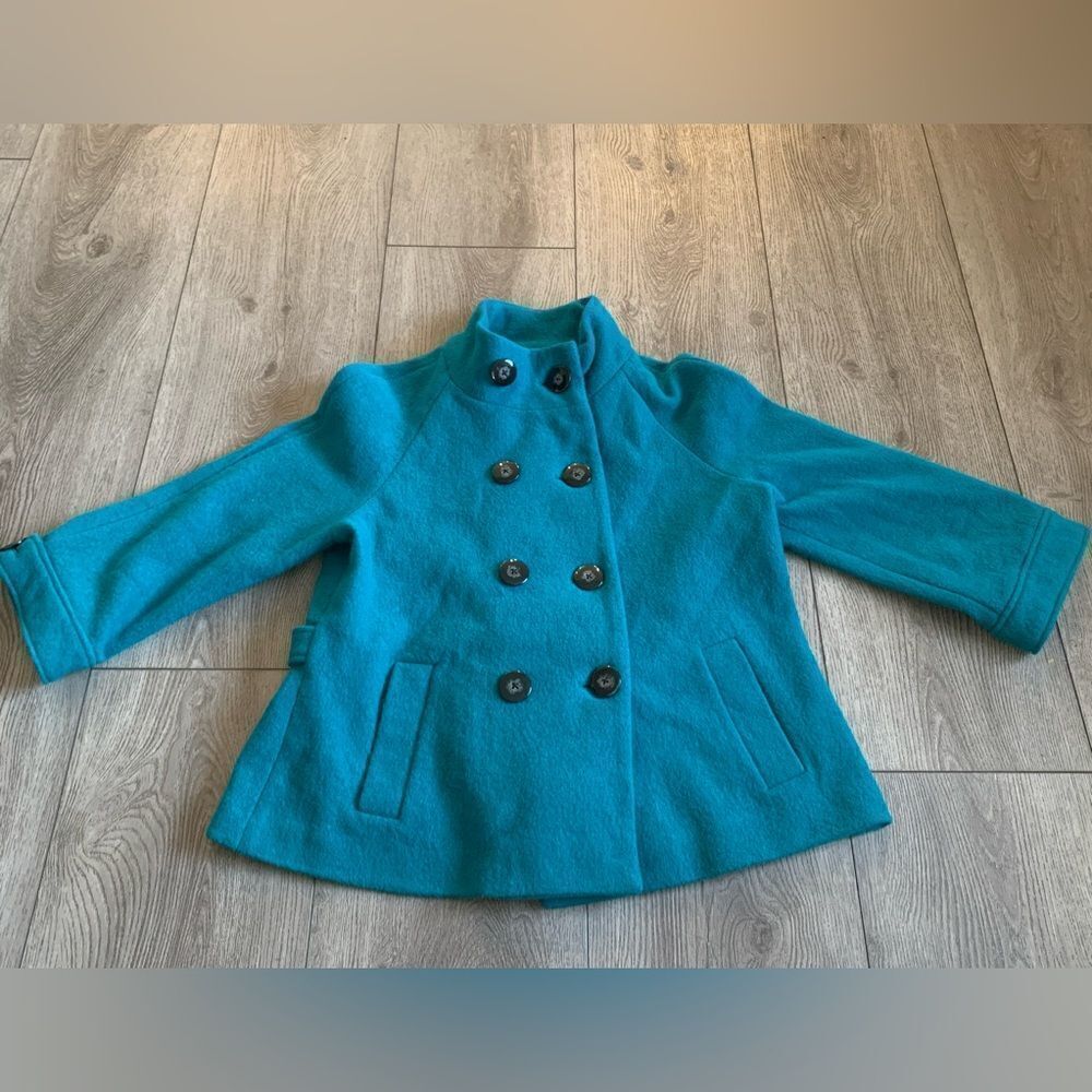 Chicos 100% wool coat used in good condition